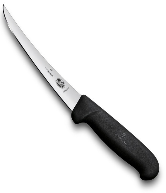 

Нож Victorinox обвалочный 15 см узкое, черный 5.6603.15
