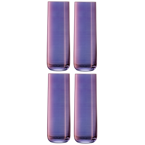 Набор стаканов Aurora, 420 мл, фиолетовый, 4 шт. LSA International G1617-15-887