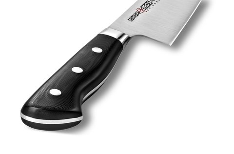Нож кухонный стальной Шеф Samura PRO-S SP-0085/K