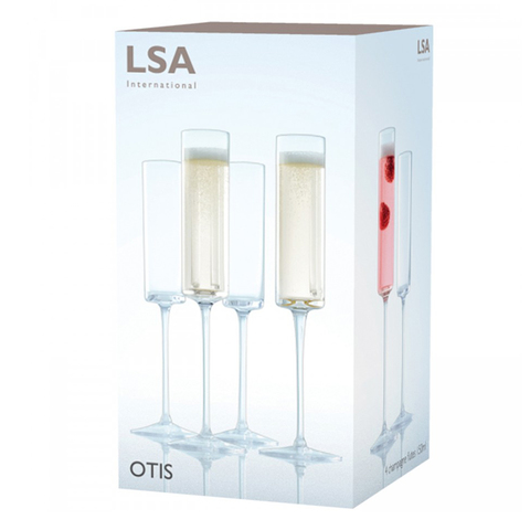 Бокал-флейта для шампанского  Otis 4 шт. LSA G1070-05-301
