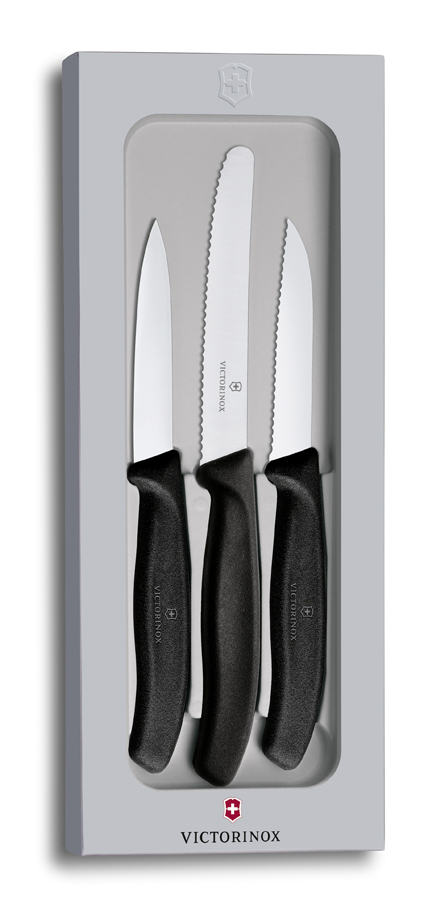

Набор Victorinox кухонный, 3 предмета, черный (подарочная упаковка) 6.7113.3G