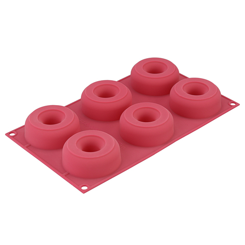 Форма для приготовления пончиков Donuts ?7,5 см силиконовая Silikomart 26.170.44.0065