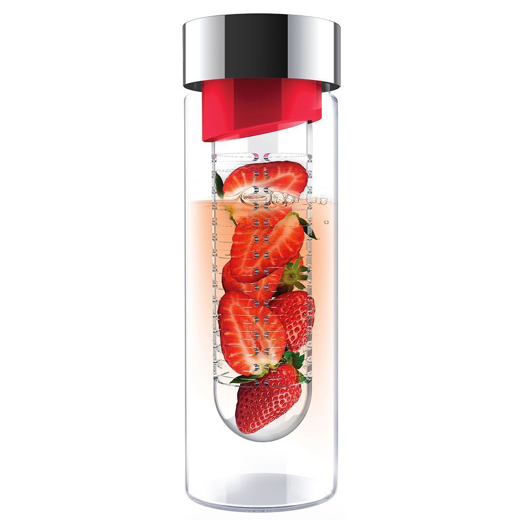 

Бутылка Asobu Flavour it (0,48 литра) красная с серебристым SWG11 red-silver