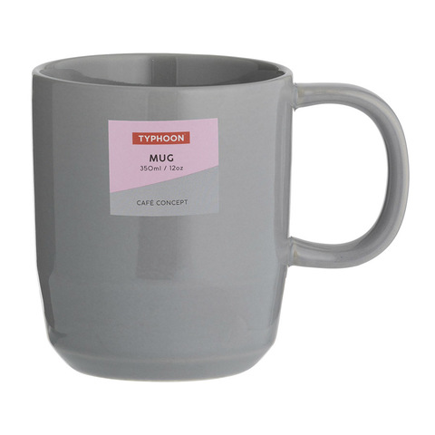 Чашка Cafe Concept 350 мл темно-серая TYPHOON 1401.842V