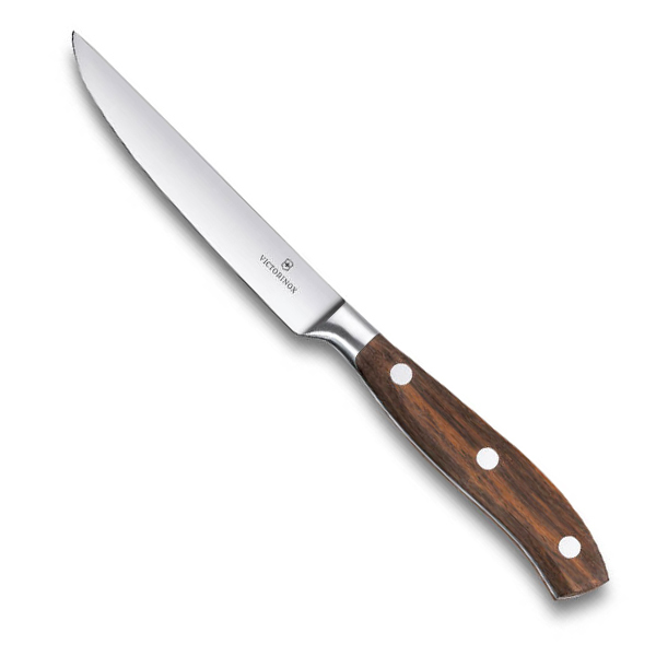 

Нож Victorinox для стейка кованый 12 см, дерево 7.7200.12G