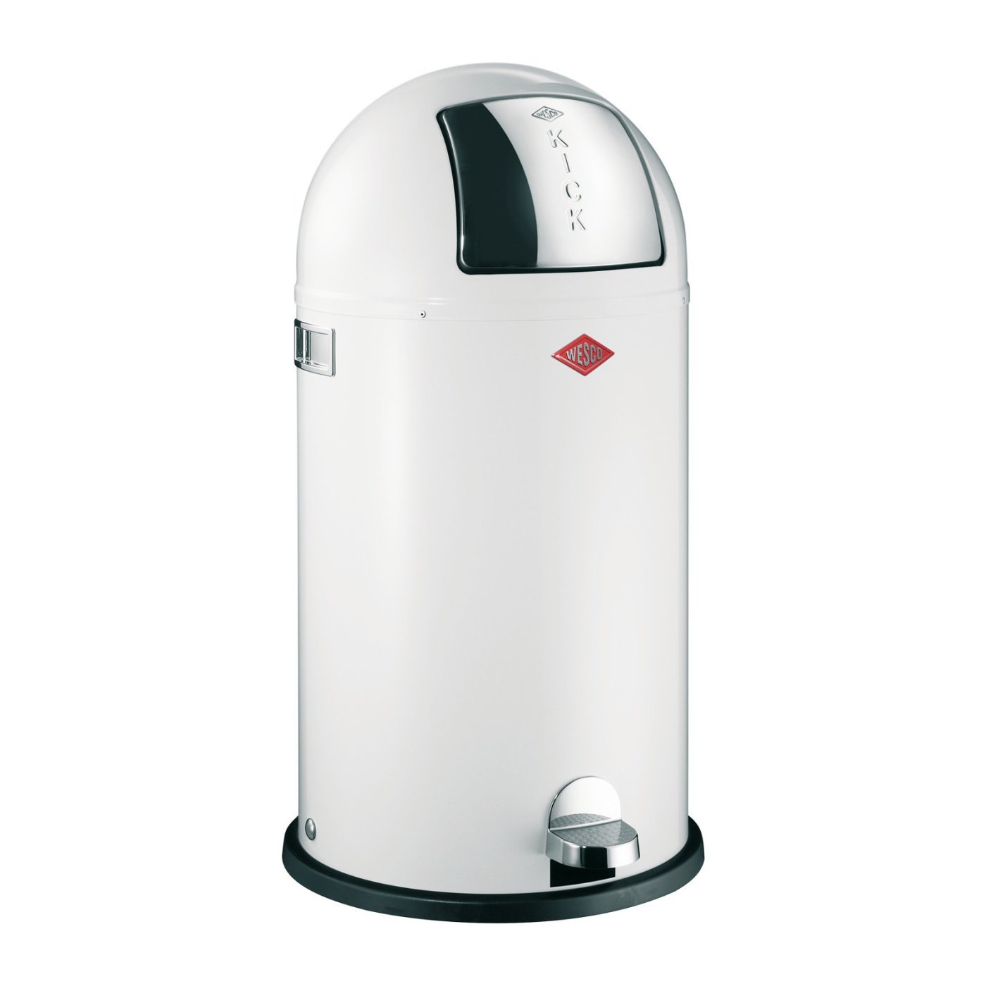 

Ведро для мусора с заслонкой и педалью 40л Wesco Kickboy 177731-01