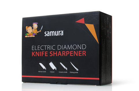 Электроточилка алмазная Samura SEC-2000 (для керамических и стальных ножей)