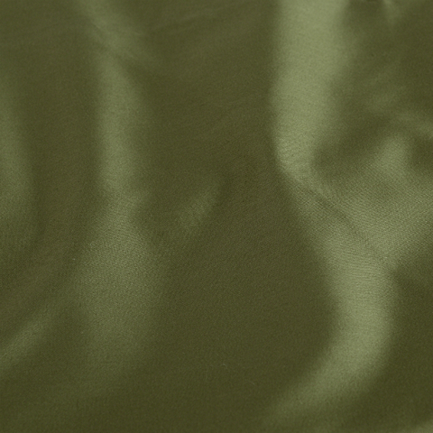 Комплект постельного белья полутораспальный из сатина оливкового цвета из коллекции Wild Tkano TK20-DC0019