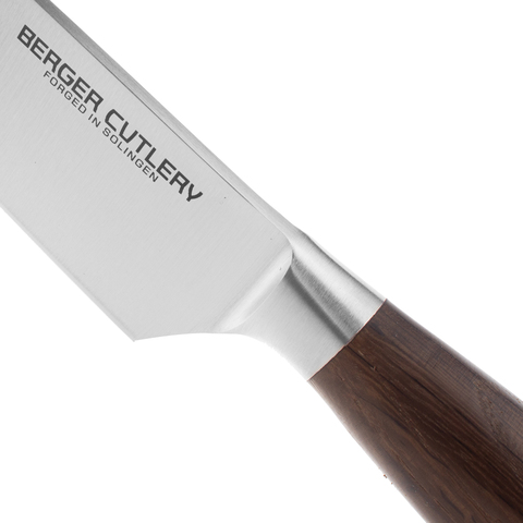 Нож кухонный Шеф 16 см BERGER CUTLERY Ergo Line Smoked Oak арт. BC110516