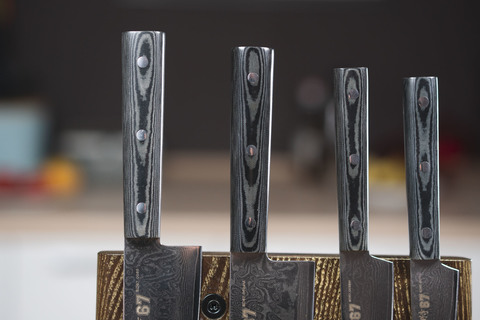 Комплект из 4 ножей Samura 67 Damascus и подставки