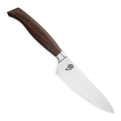 Нож кухонный Шеф 16 см BERGER CUTLERY Ergo Line Smoked Oak арт. BC110516