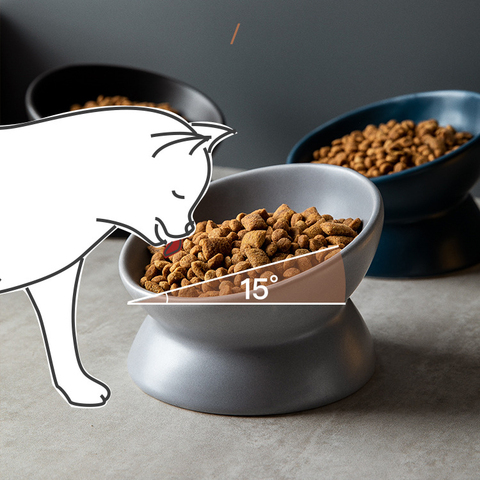 Керамическая миска для кошек на подставке Scandylab Nordic Kitchen SND013