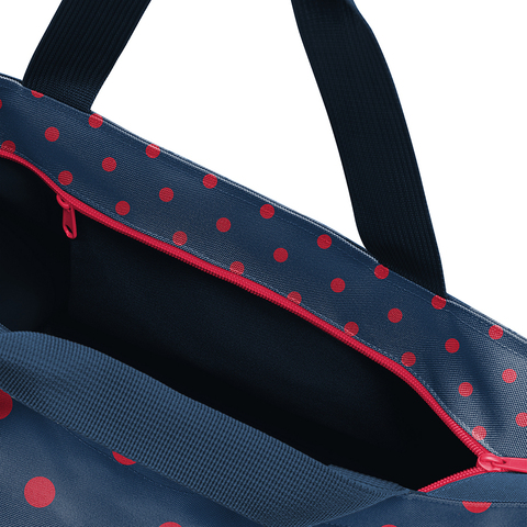 Сумка Shopper M mixed dots red Reisenthel ZS3075