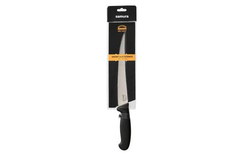 Нож для тонкой нарезки мяса, рыбы, колбасы (слайсер) кухонный Samura BUTCHER 223мм SBU-0047