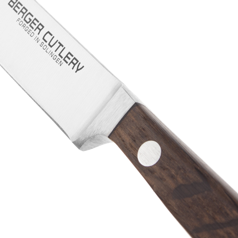 Нож кухонный для чистки и нарезки овощей и фруктов 12 см BERGER CUTLERY Classic Smoked Oak арт. BC211312