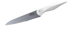 Кухонный нож универсальный для чистки и нарезки овощей, фруктов, колбасы и мяса Samura MOJO 148мм SMJ-0023W