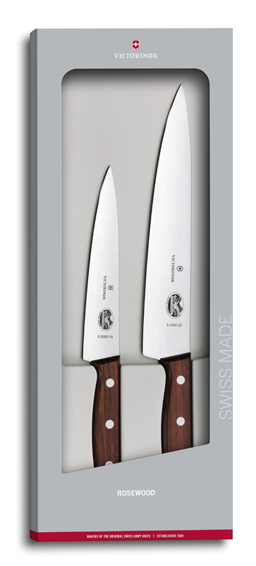 

Набор Victorinox кухонный, 2 предмета прямое, рукоять из палисандрового дерева 5.1050.2G