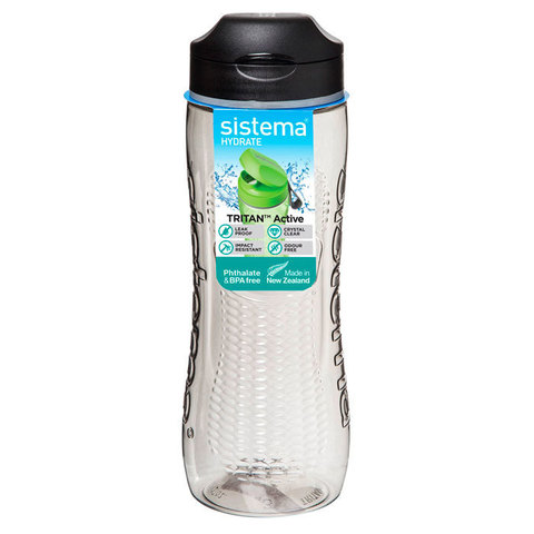 Бутылка для воды тритан 800мл Sistema HYDRATE 650