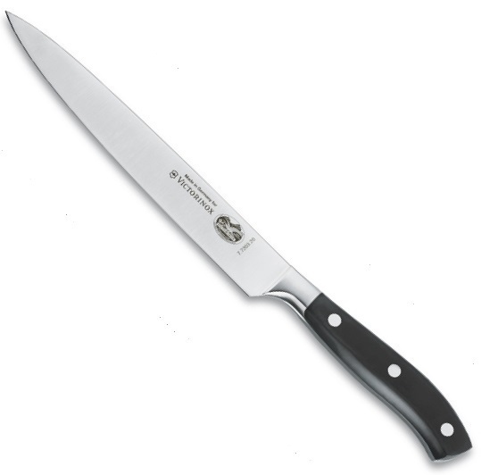 

Нож Victorinox для нарезки кованый 20 см, черный 7.7203.20