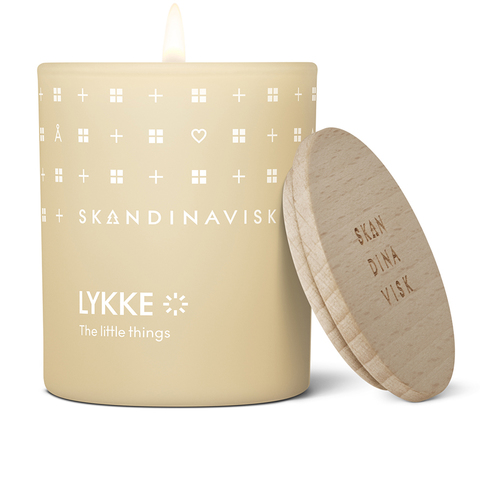 Свеча ароматическая LYKKE с крышкой, 65 г (новая) SKANDINAVISK SK20208