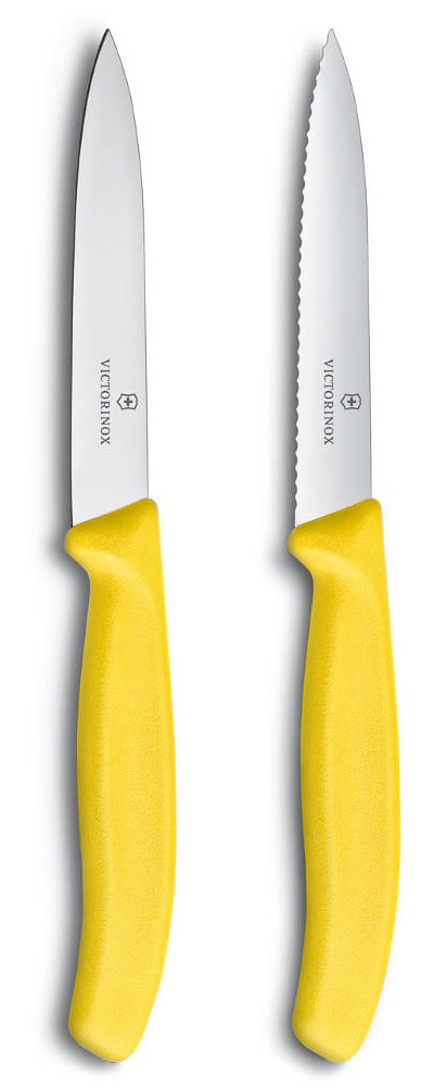 

Набор Victorinox кухонный, 2 предмета прямое и волнистое, желтый 6.7796.L8B