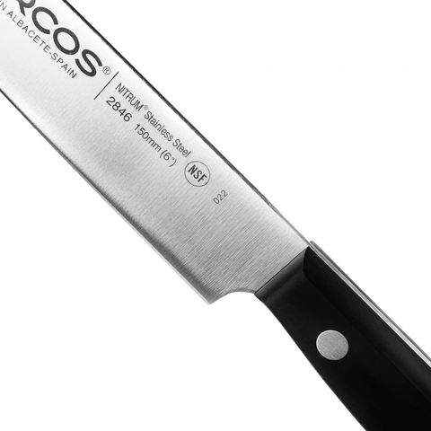 Набор ножей 3 шт. (10 см, 15 см, 20 см) + ножницы в подарок ARCOS Universal арт. 819110