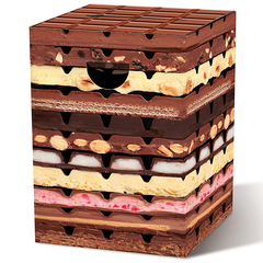 Табурет картонный Chocolate, 32,5х32,5х44 см Remember PH53