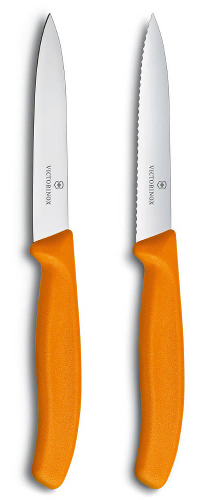 

Набор Victorinox кухонный, 2 предмета прямое и волнистое, оранжевый 6.7796.L9B