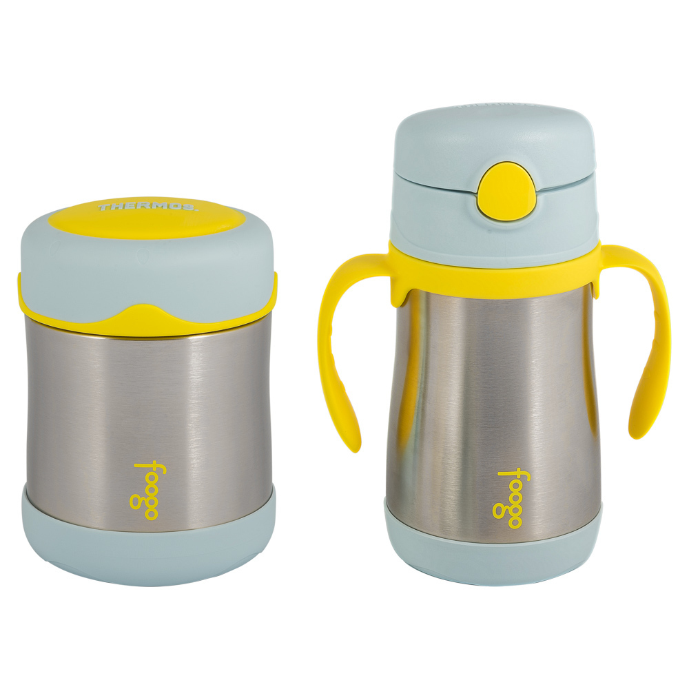 

Детский набор Thermos B3000+BS535 BL (термос для еды, термос для напитков), голубой 303035