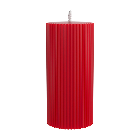 Декоративная свеча 7х15см SCANDYLAB Empire Red SL-EM08