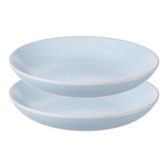 Набор тарелок для пасты Simplicity, 20 см, голубые, 2 шт.