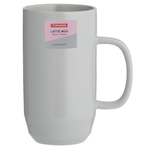 Чашка для латте Cafe Concept 550 мл серая TYPHOON 1401.833V