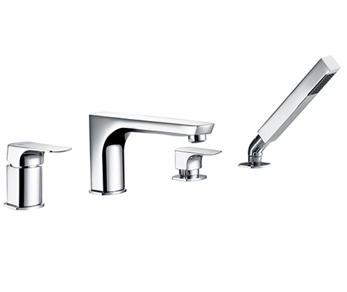 

Salm 2755 Смеситель на борт ванны, 4 отверстия WasserKRAFT Серия Salm 2700