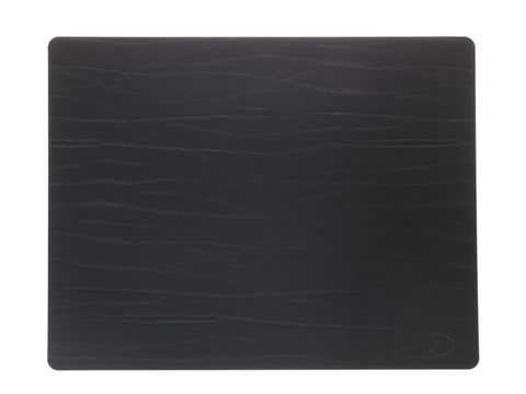 Подстановочная салфетка прямоугольная 35x45 см LindDNA Buffalo black 98893