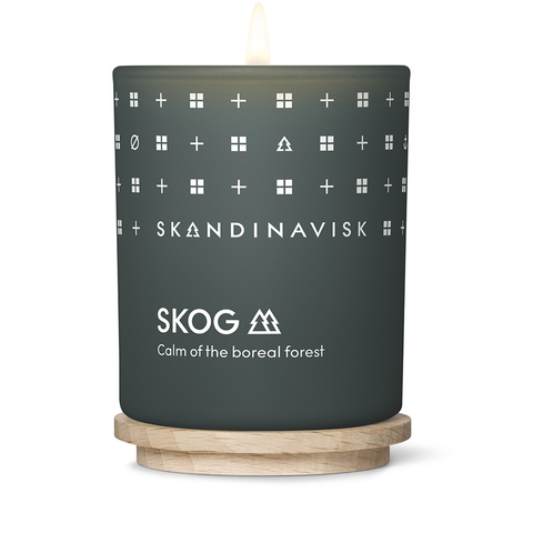 Свеча ароматическая SKOG с крышкой, 65 г (новая) SKANDINAVISK SK20203