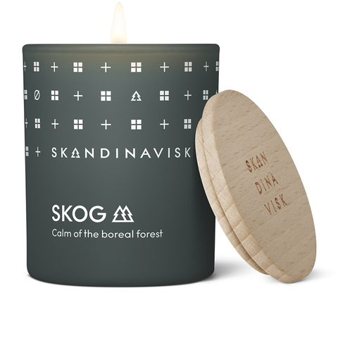 Свеча ароматическая SKOG с крышкой, 65 г (новая) SKANDINAVISK SK20203