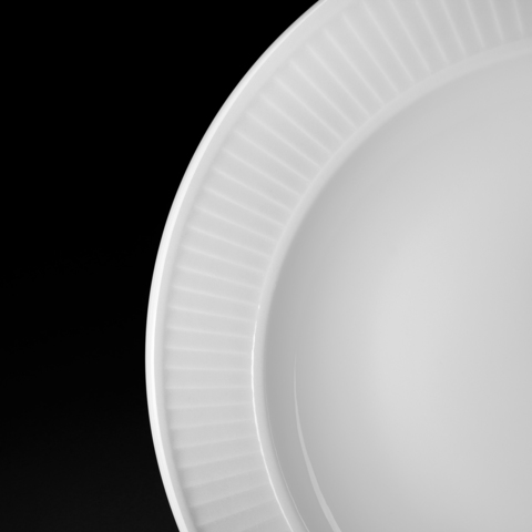 Тарелка суповая 22 см. Plisse-Toulouse PILLIVUYT арт. 204222BL1