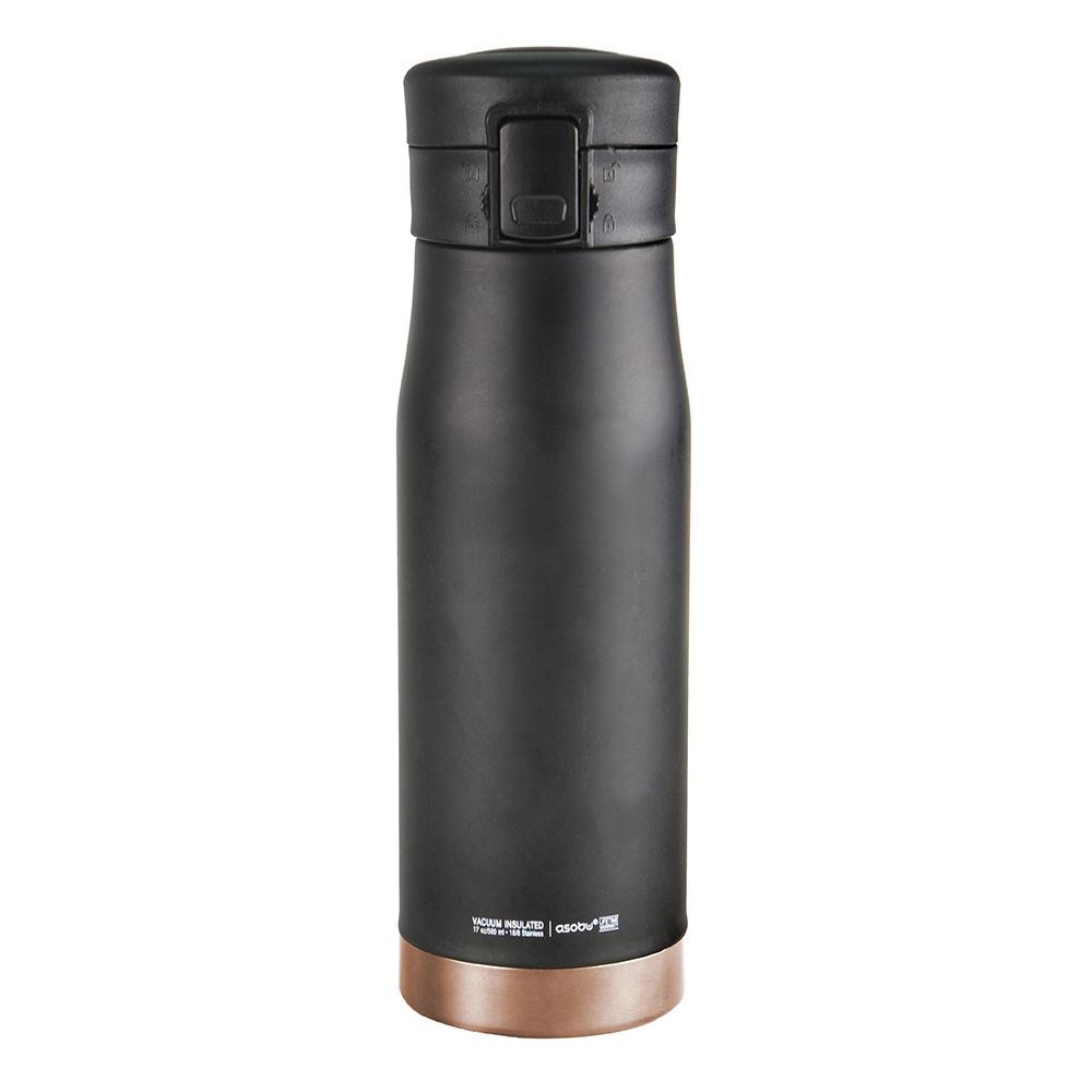 

Термокружка Asobu Liberty canteen (0,5 литра) черная/медная LC17 black-copper