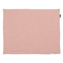 Салфетка под приборы из умягченного льна розово-пудрового цвета из коллекции Essential, 35х45 см Tkano TK19-PM0004
