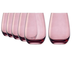 Набор из 6 стаканов 465 мл Stolzle розовый Elements