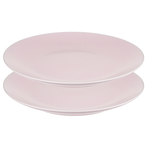 Набор обеденных тарелок Simplicity, 26 см, розовые, 2 шт.