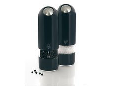 Набор мельниц Peugeot Alaska Duo для соли и перца, 17 см, черный кварц, на батарейках 2/28503