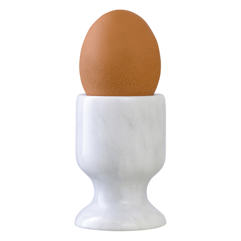Набор подставок для яиц Marm, 5х7,4 см, белый мрамор, 2 шт.