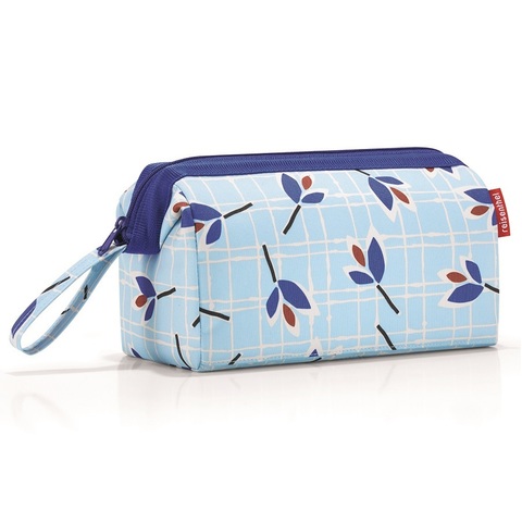 Косметичка Travelcosmetic leaves blue Reisenthel WC4064
