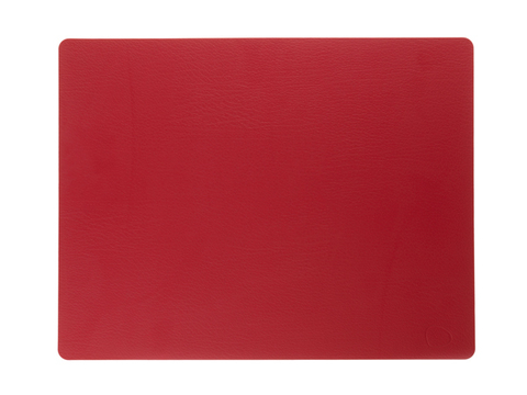 Подстановочная салфетка прямоугольная 35x45 см LindDNA Bull red 98407