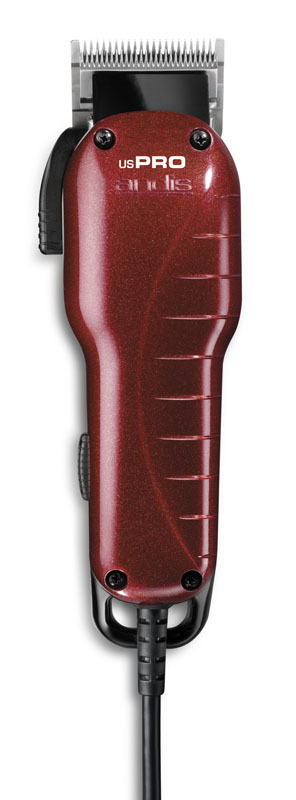 

Машинка для стрижки Andis UsPro, сетевая, 8 Вт, 6 насадок, красная 66220 US-1