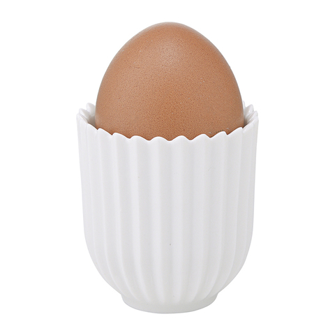 Набор из двух подставок для яиц белого цвета из коллекции Essential