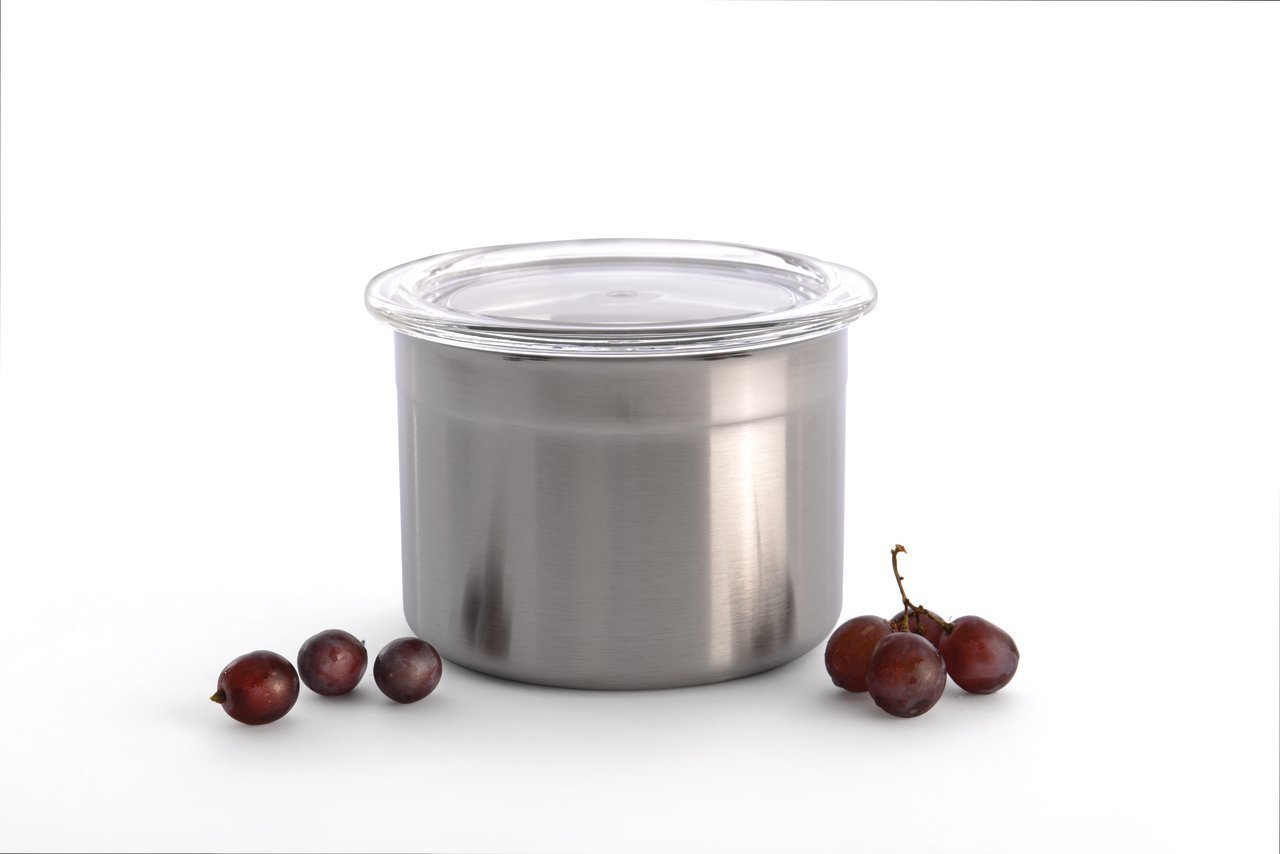 

Емкость для хранения сыпучих продуктов с крышкой 10*7,5см 0,4л Studio BergHOFF 1106373