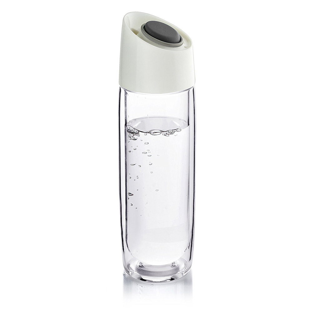 

Термокружка Asobu Simply clear (0,4 литра) серая DWG77 smoke