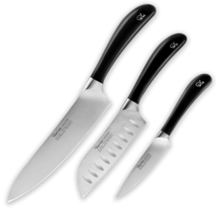 Набор из 3 кухонных ножей в подарочной упаковке ROBERT WELCH Signature Promotion арт. SIGSA2091V/3